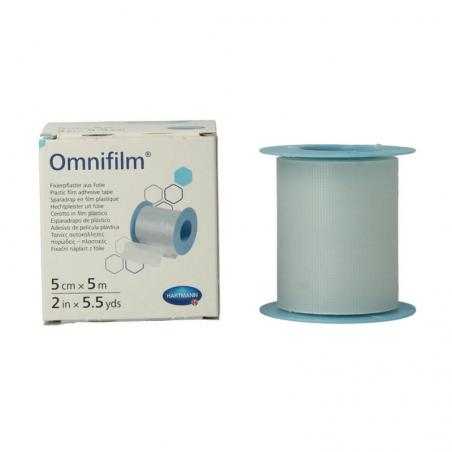 Omnifilm fixatiepleister folie 5m x 5cmVerbandmiddelen4049500247825