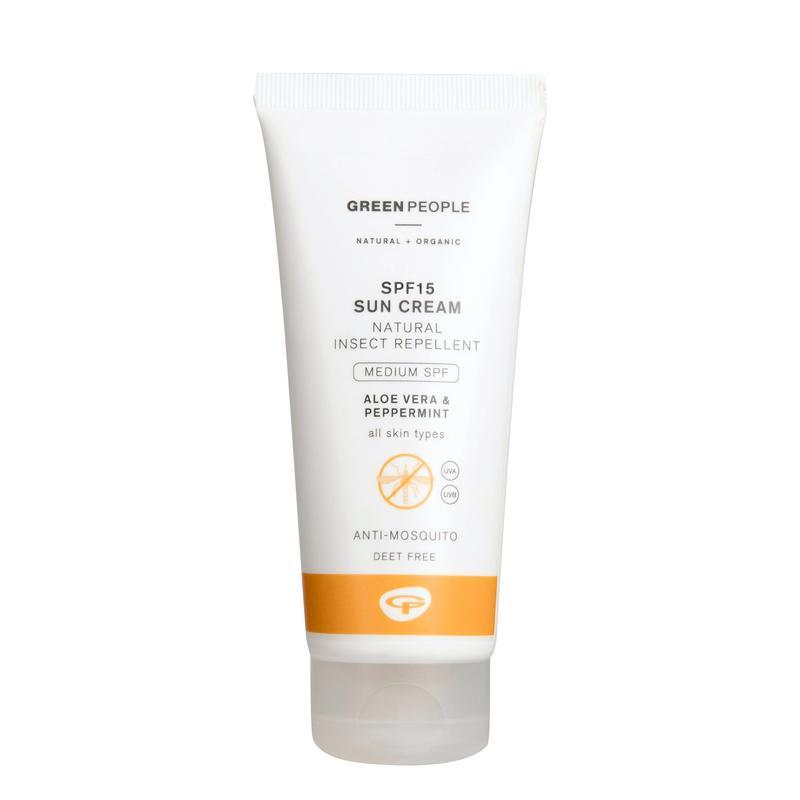 Suncream natural insect repellent SFP15In de zon5034511010307