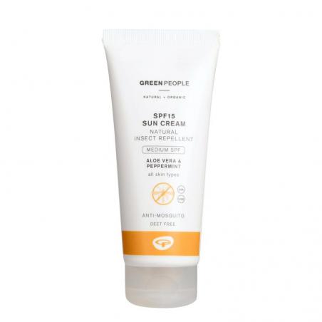 Suncream natural insect repellent SFP15In de zon5034511010307