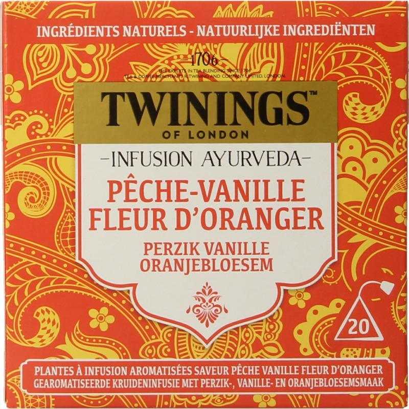 Ayurveda vanilla perzik oranjebloesemKoffie/thee5055953903361