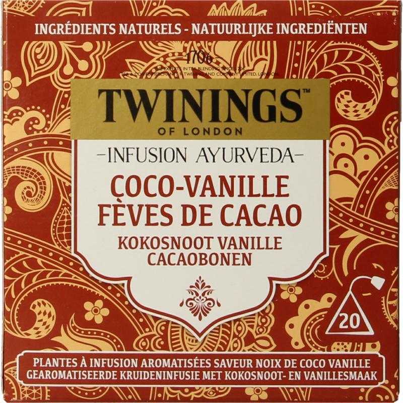 Ayurveda kokos vanille cacaoboonKoffie/thee5055953903378