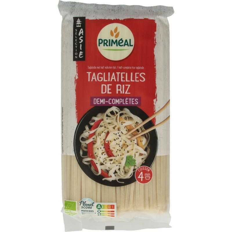 Tagiatelle mie van halfvolkoren rijst bioNieuw standaard3380380101885