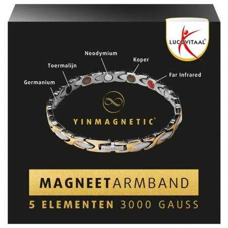 Armband magneet yinmagnetic bicolor veganWaren8713713094649