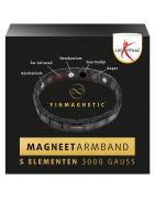 Armband magneet yinmagnetic zwart veganWaren8713713094571