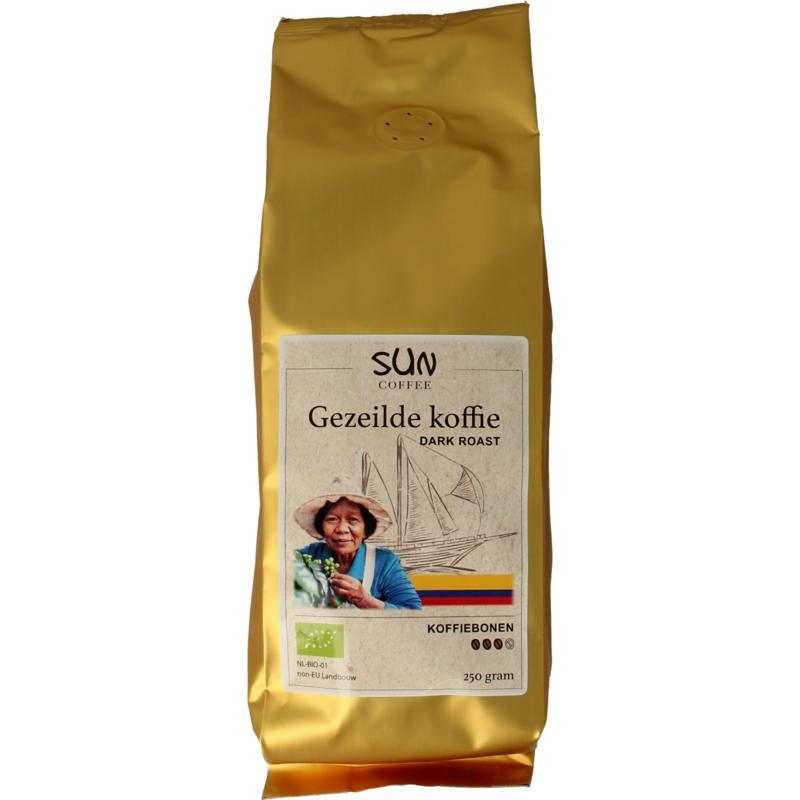 Gezeilde koffiebonen dark roastKoffie/thee8720604032697