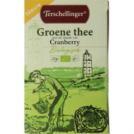 Groene thee cranberry bioKoffie/thee8713523550045