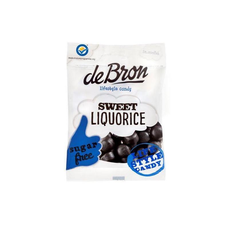 Zoete dropbolletjes/sweet liquorice suikervrijSnoepgoed suikervrij8712514093875