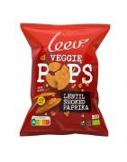 Popped paprika barbecue lentil snacks bioVoeding8718215837671