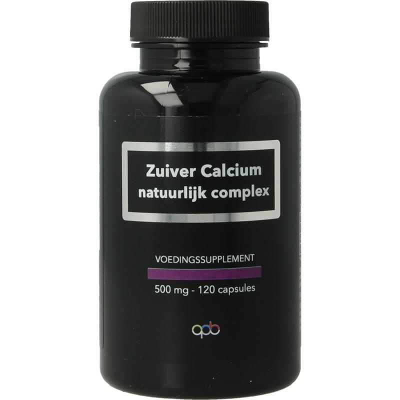 Zuiver calcium natuurlijk complex 550mgOverig gezondheidsproducten8718868618856