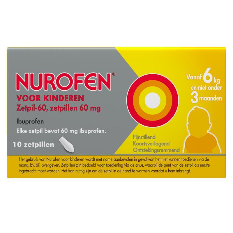 Nurofen ibuprofen 60mgNieuw standaard8710552313214