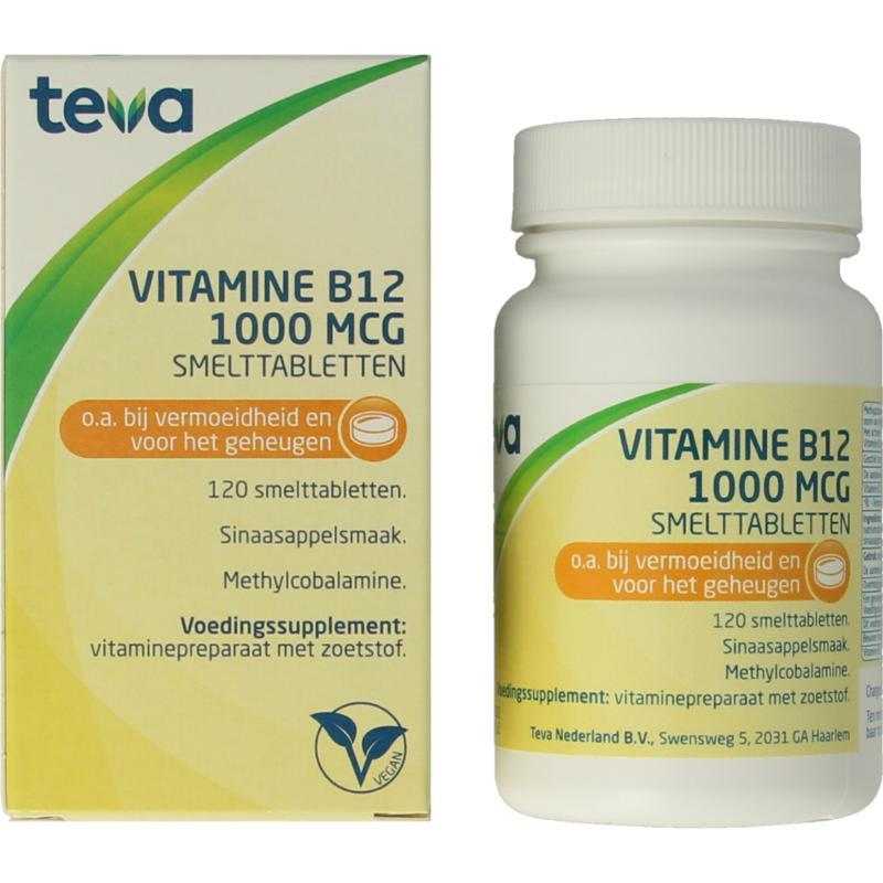 Vitamine B12 1000mcgVitamine enkel8711218989071