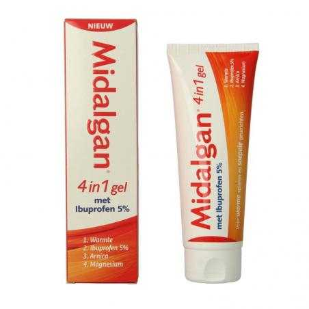 4 in 1 gel + 5% ibuprofenSport verzorging8714319257339