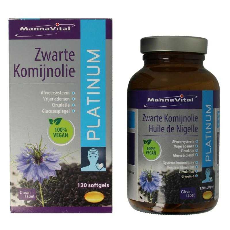 Zwarte komijnolie platinumOverig gezondheidsproducten5412339103669