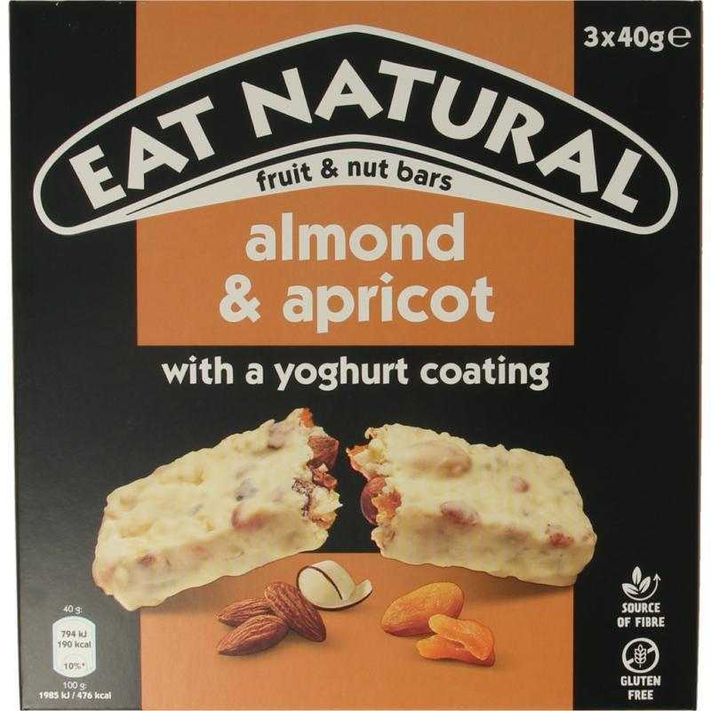 Almond / apricot / yoghurt 3 x 40 gramVoeding8000500417287