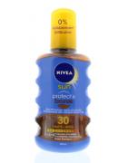 Sun protect & bronze olie spray SPF30In de zon4005900120052