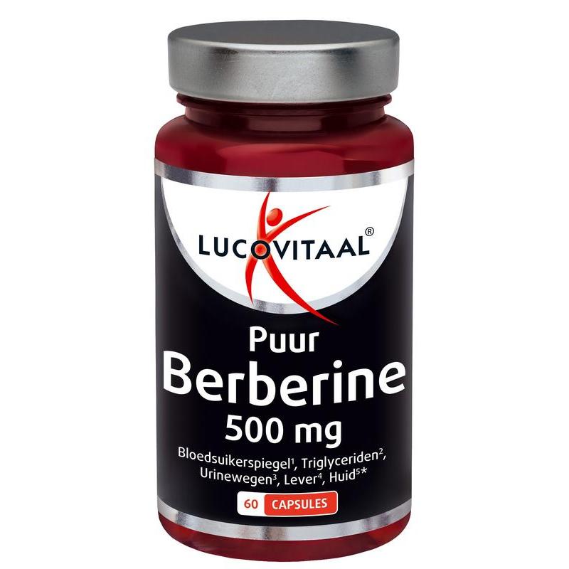 Berberine 500mg puurOverig gezondheidsproducten8713713081687