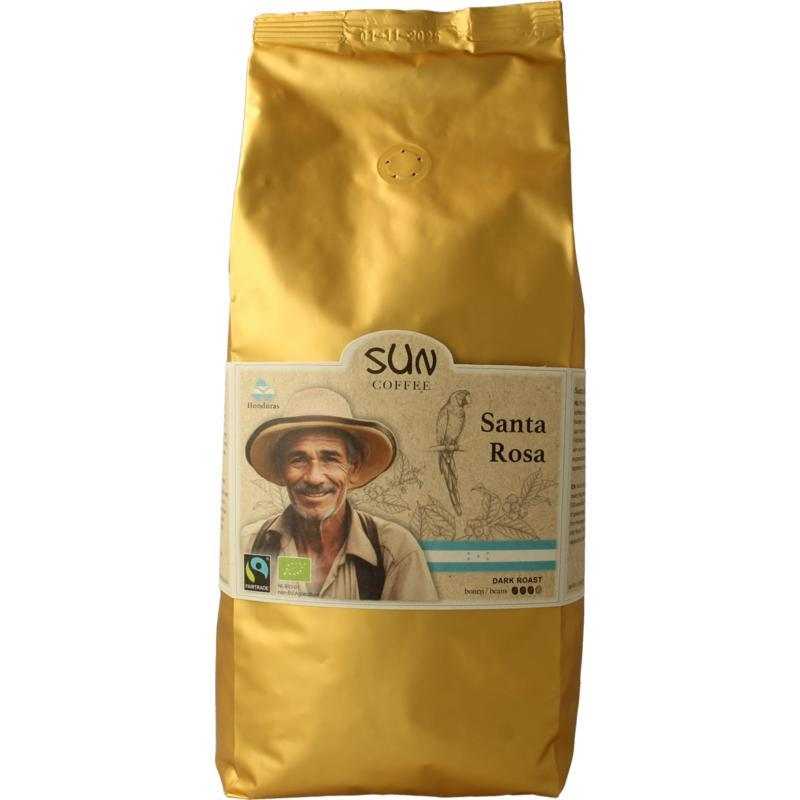 Santa rosa bonen dark roast bioKoffie/thee7137572632148