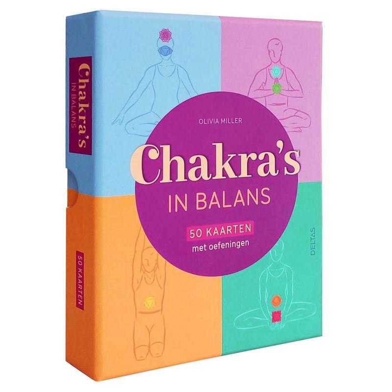 Kaartenset chakra's in balansBoeken/folders9789044767087