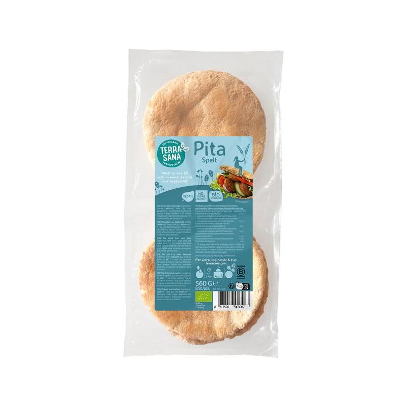 Pitabroodjes spelt 8 stuks bioVoeding8713576003987