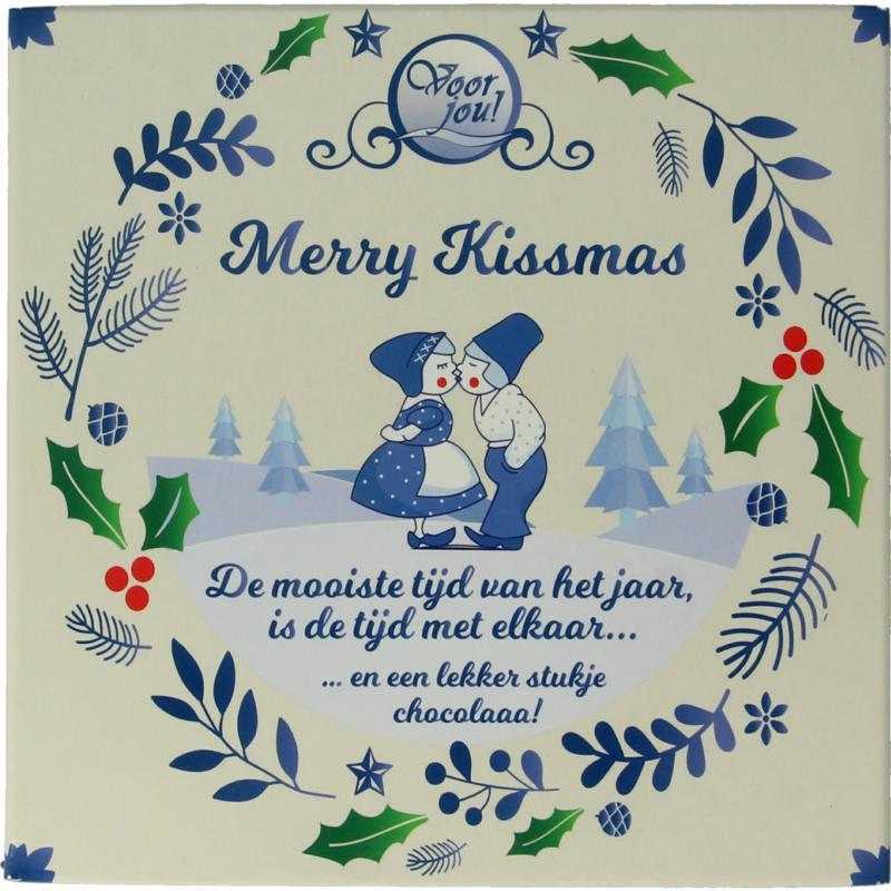 Wensreep Delftsblauw Kerst merry kissmasNieuw standaard8717624838606