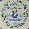 Wensreep Delftsblauw Kerst merry kissmasNieuw standaard8717624838606