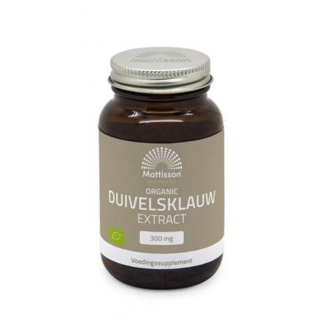 Organic duivelsklauw extract 300mgOverig gezondheidsproducten8720959401667