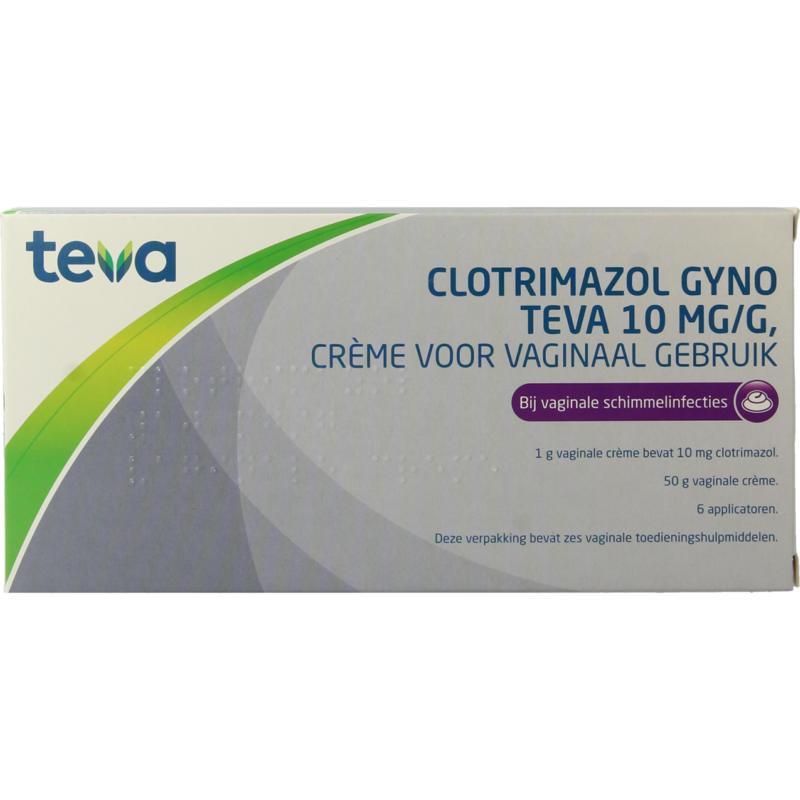 Clotrimazol gyno 10mg cremeDameshygiëne8711218988890