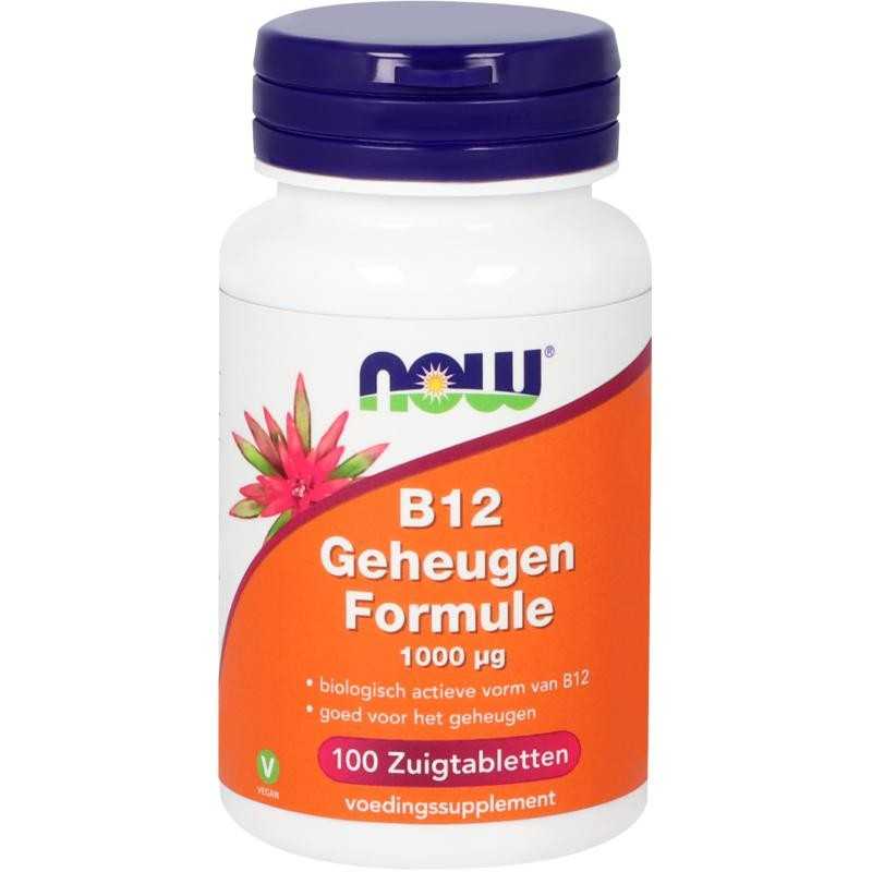 Vitamine B12 geheugenformule 1000 mcgVitamine enkel733739102201