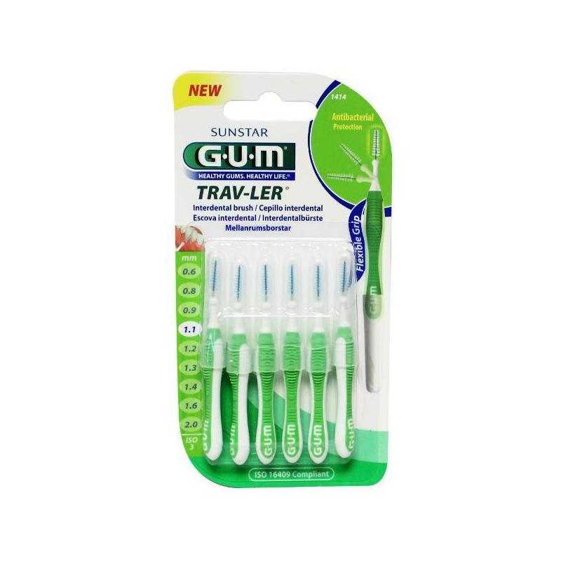 Trav-ler rager 1.1 mm (groen)Mondhygiëne7630019900188