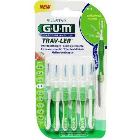 Trav-ler rager 1.1 mm (groen)Mondhygiëne7630019900188