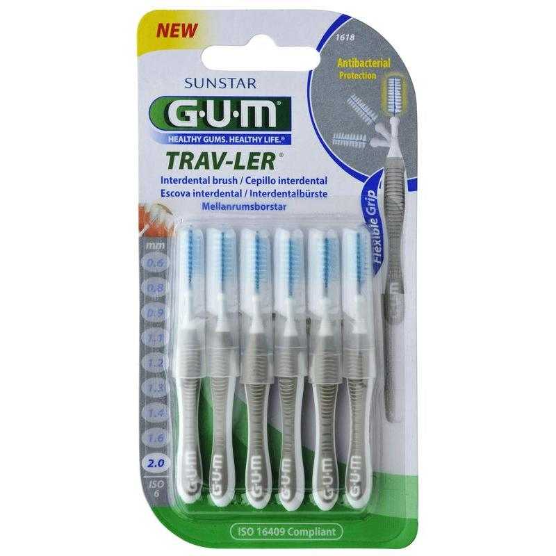 Trav-ler rager 2.0 mm (grijs)Mondhygiëne7630019900232