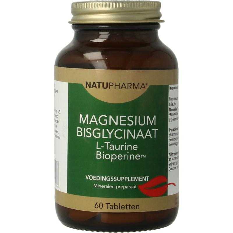 Magnesium bisglycinaat 125mgMineralen enkel8714248009344