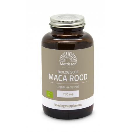 Rode maca 750mg bioOverig vitaminen/mineralen8720959402022