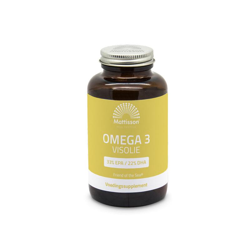 FOS omega 3 visolie EPA 33% / DHA 22%Vetzuren8720959401674