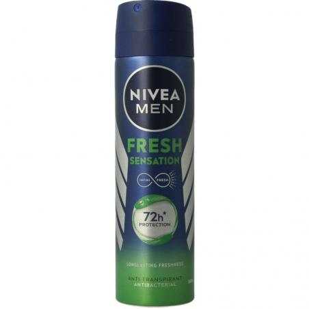 Men deodorant spray fresh sensationDeodorant4006000011332