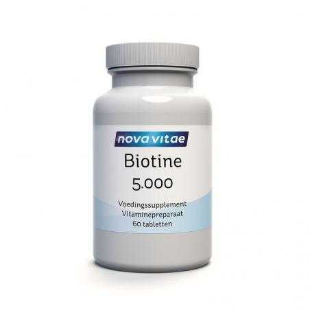 Biotine 5000mcgOverig gezondheidsproducten8717473129313