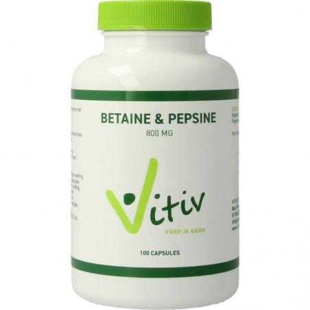 Betaine HCL & pepsineOverig gezondheidsproducten8719128698908