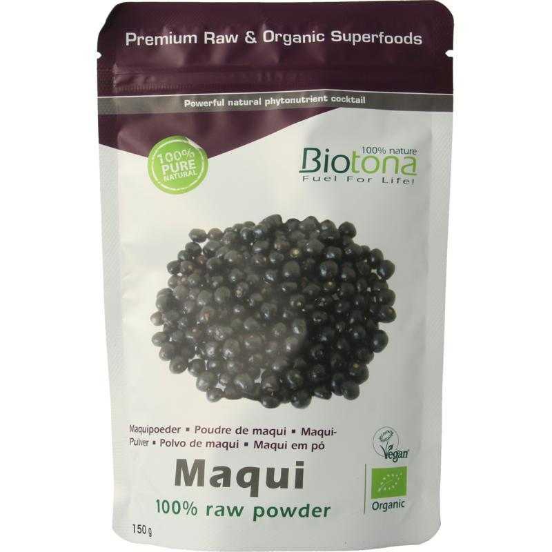 Maqui raw powder bioVoeding5412360021062