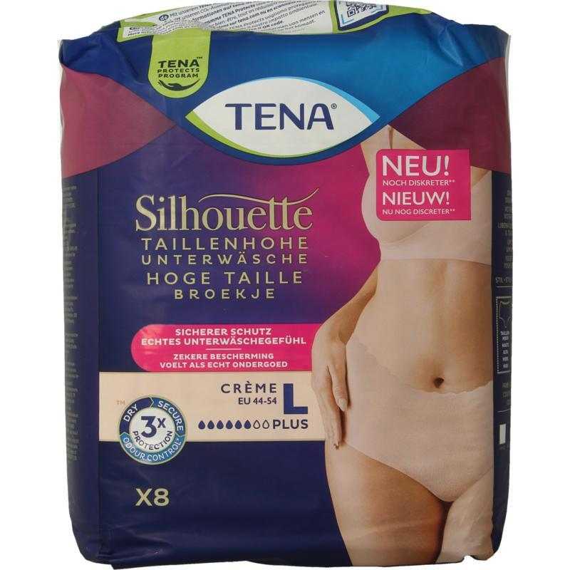 Silhouet plus high waist creme largeIncontinentie7322542090473