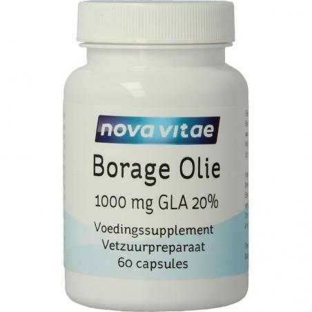 Borage olie 1000mg GLA 20%Overig gezondheidsproducten8717473128965