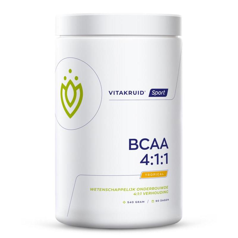 BCAA 4:1:1 l-leucine, l-isoleucine & l-valineOverig gezondheidsproducten8717438692982