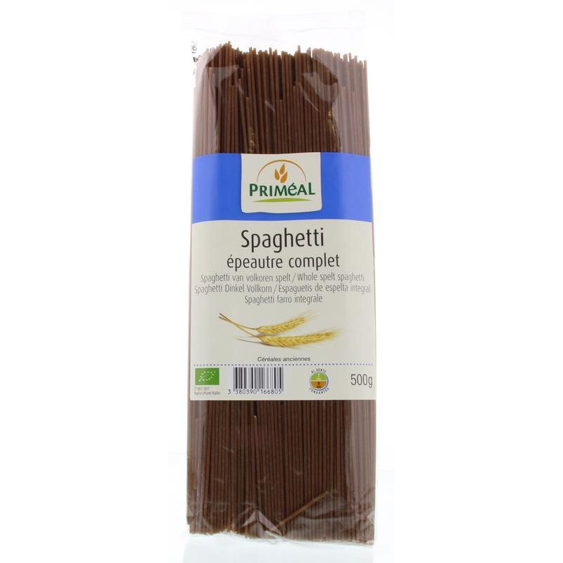 Spelt spaghetti volkoren bioVoeding3380390166805