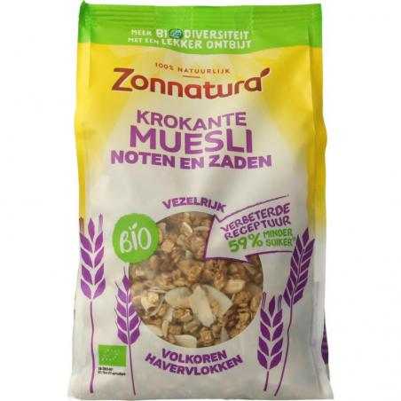 Krokante muesli noten en zaden bioVoeding8711812409135