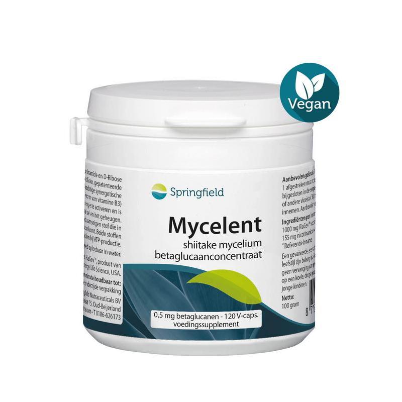 Mycelent betaglucaanconcentraat 250mgOverig gezondheidsproducten8715216270704