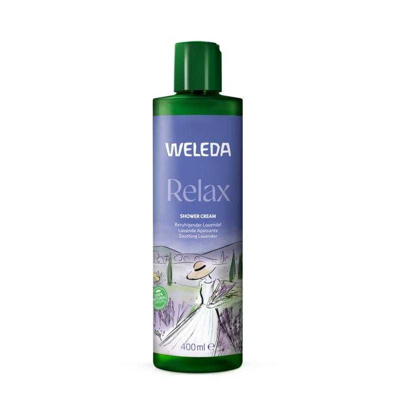 Relax douchecreme lavendel bioBad/douche7611916164583