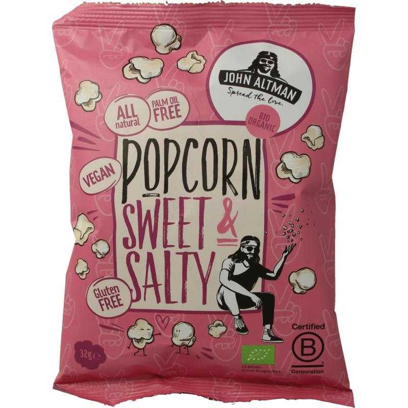 Popcorn sweet & salty bioVoeding8721082004336