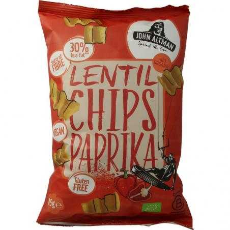 Lentil chips paprika bioZoutjes/chips8721082004114