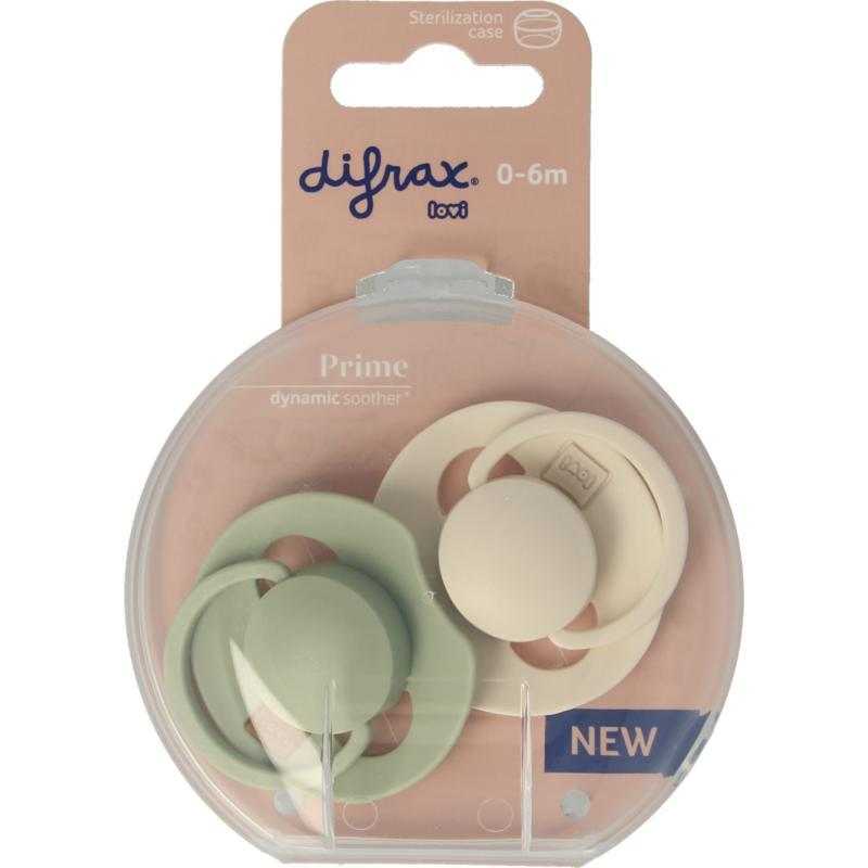 Fopspeen prime 0-6 maanden assortiBaby/peuter zuigflessen en spenen8711736933860