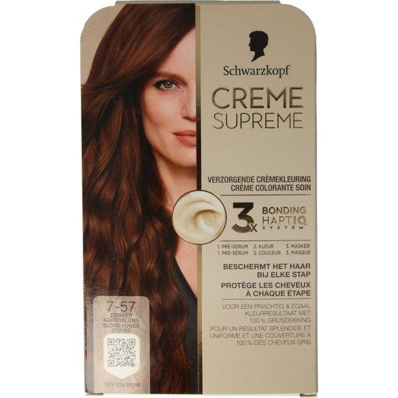Creme supreme 7-57 donker blondHaarkleuring5410091776473