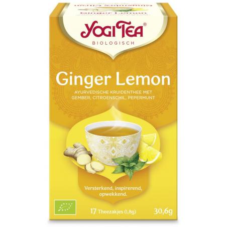 Ginger lemon munt bioKoffie/thee4012824401310